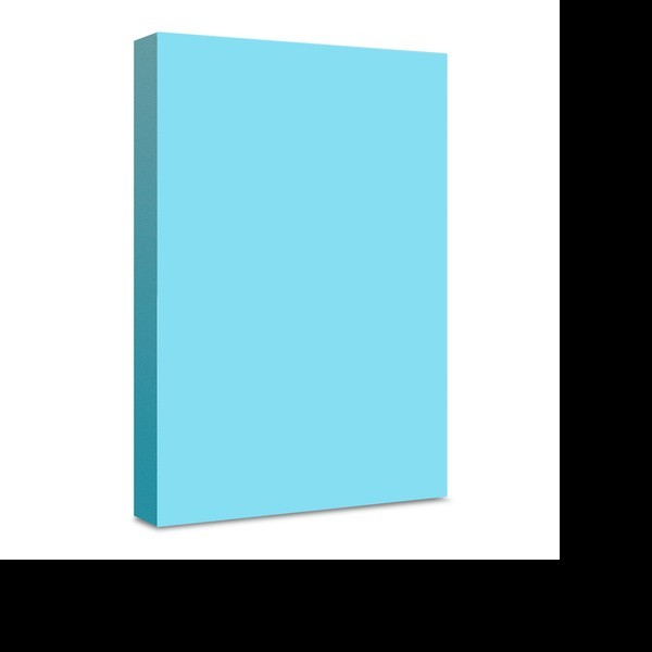 PAPEL BOND CTA. AZUL PASTEL 75G. TASKY PAQ. C100H. C.25